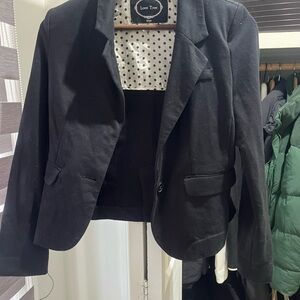 Love Tree Black Women's Blazer Jacket
